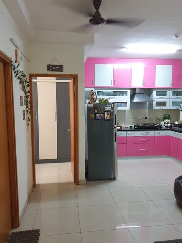 Building Lobby in 2 BHK Apartment at Mantri Celestia, Gachibowli – for Sale