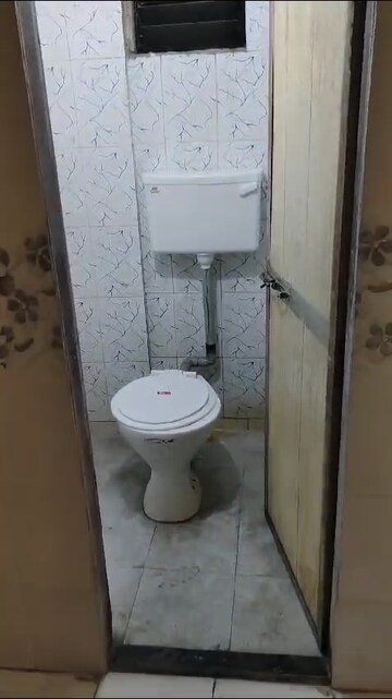 Bathroom in 2 BHK Apartment at Kopar Khairane – for Rent