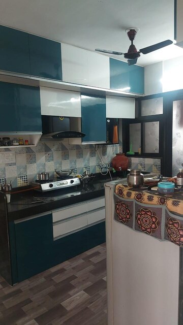 Kitchen in 2.5 BHK Apartment at Magarpatta Nova, Mundhwa – for Rent