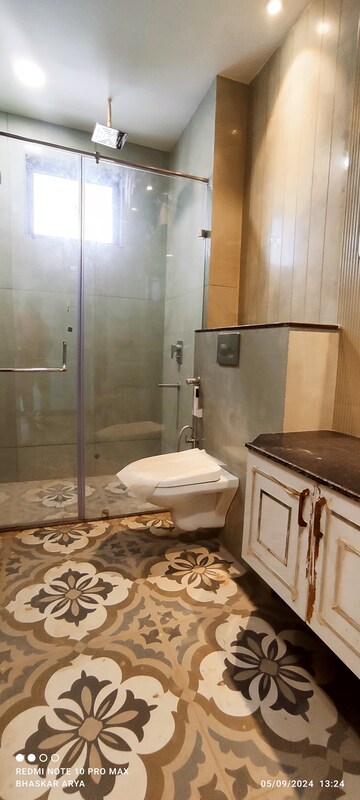 Bathroom in 4 BHK Builder Floor at Sector 85 – for Sale