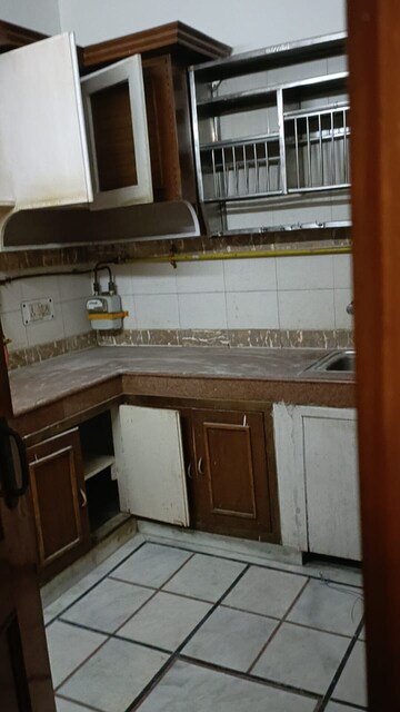 Kitchen in 3 BHK Builder Floor at Greater Kailash I – for Rent