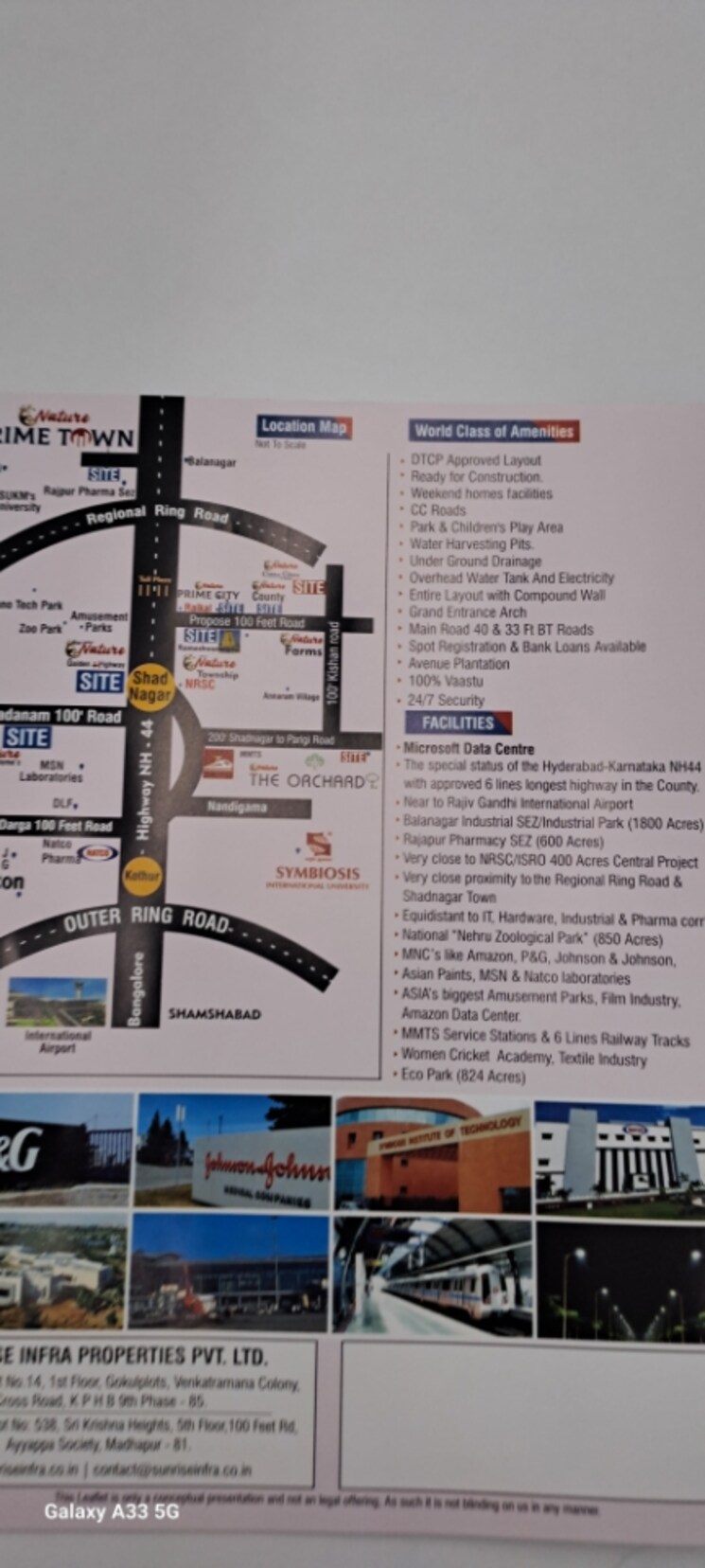 Map Location, shadnagar  165 Sq.Yd. Plot In Shadnagar Hyderabad 8243165