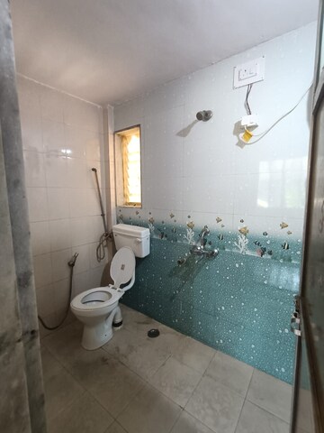 Bathroom in 3 BHK Apartment at Seawoods – for Rent