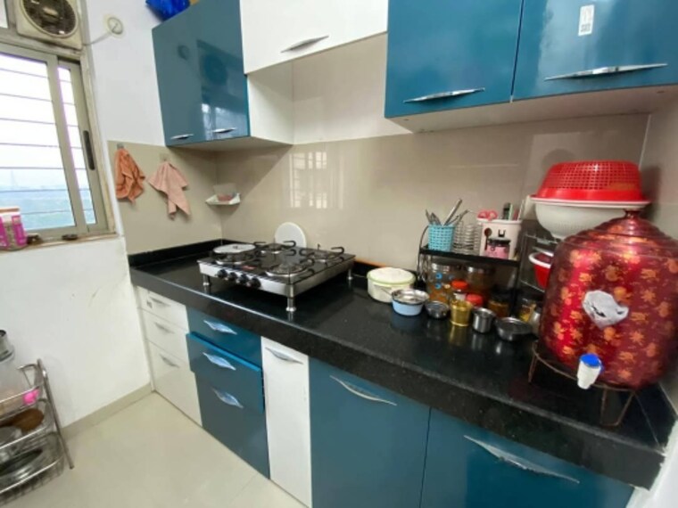 Kitchen, aquarius-chs 2 Bedroom 560 Sq.Ft. Apartment In Vasai East Palghar 8243476
