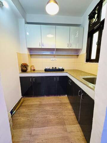 Kitchen in 2 BHK Builder Floor at Saket – for Rent