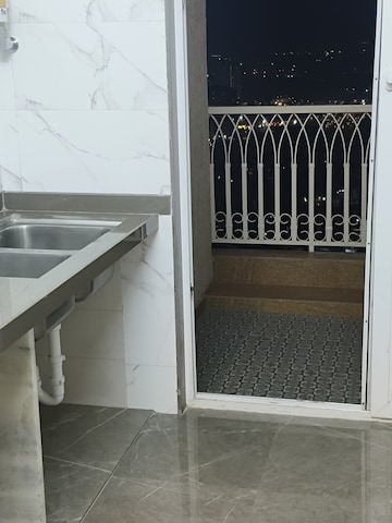 Balcony in 2 BHK Apartment at Sarvodaya Onyx, Kalyan West – for Rent