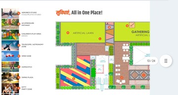 Master Plan in 3 BHK Apartment at Siddhivinayak The Landmark, Undri – for Sale