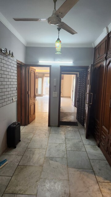 Building Lobby in 3 BHK Builder Floor at Greater Kailash I – for Rent