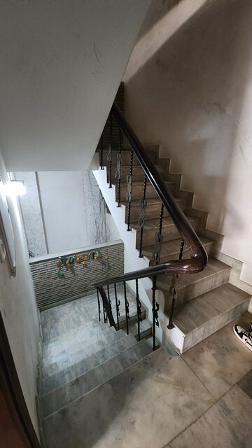 Staircase in 3 BHK Builder Floor at Greater Kailash I – for Rent