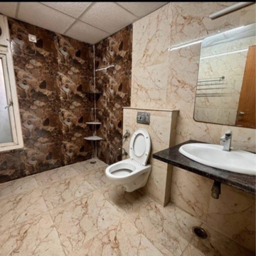 Attached Bathroom in 3 BHK Apartment at Supertech Cape Town, Sector 74 – for Rent