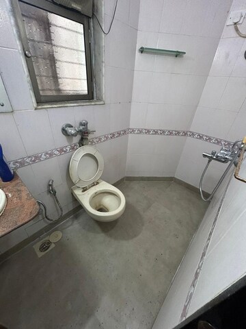 Bathroom in 2.5 BHK Apartment at Evershine Crown, Kandivali East – for Rent