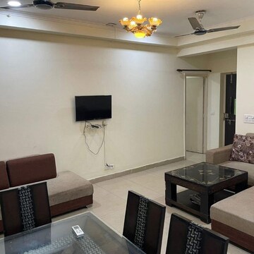 Living Room in 3 BHK Apartment at Supertech Cape Town, Sector 74 – for Rent