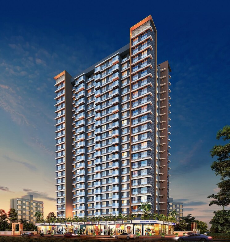 Exterior View, palm-season-square 2 Bedroom 567 Sq.Ft. Apartment In Akurli Navi Mumbai 8244504