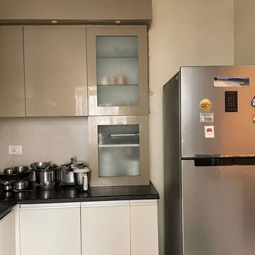 Kitchen in 3 BHK Apartment at Mahagun Mirabella, Sector 79 – for Rent