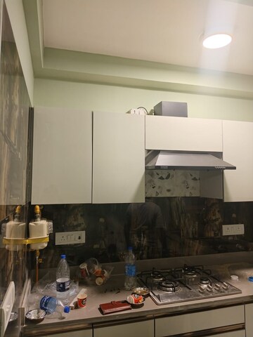 Kitchen in 1 BHK Builder Floor at Malviya Nagar – for Rent