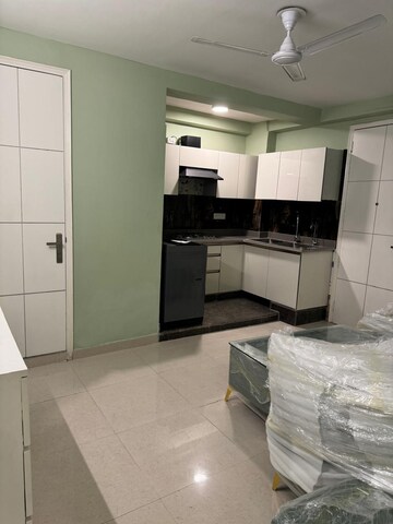 Kitchen in 1 BHK Builder Floor at Malviya Nagar – for Rent