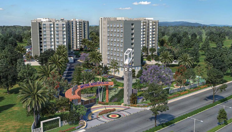 Exterior View, salarpuria-sattva-aeropolis 2 Bedroom 943 Sq.Ft. Apartment In Devanahalli Bangalore 8244853
