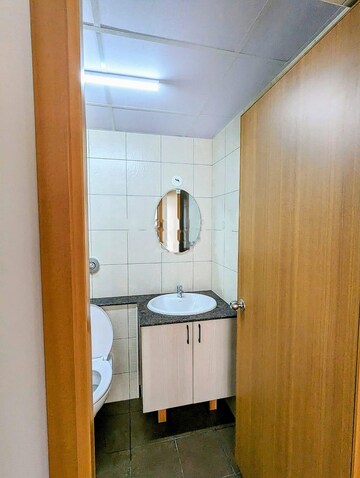 Bathroom in 2 BHK Apartment at LnT Raintree Boulevard, Hebbal – for Rent