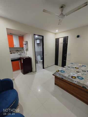 Living Room in 1 RK Builder Floor at Sector 42 – for Rent
