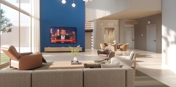 Living Room in 3 BHK Apartment at Mantra Sky Homes, Magarpatta City – for Sale