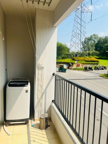 Balcony in 1 BHK Apartment at Sobha Dream Acres, Panathur – for Rent