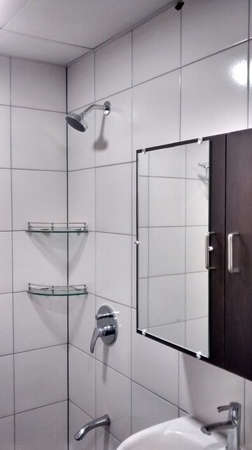 Bathroom in 1 BHK Apartment at Sobha Dream Acres, Panathur – for Rent