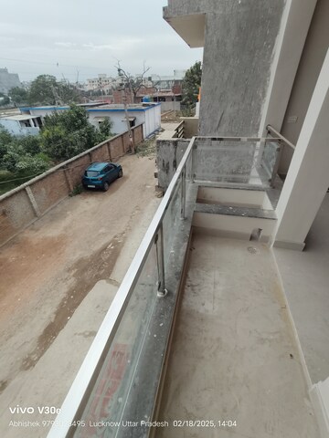 Balcony in 3 BHK Independent House at Jankipuram Extension – for Sale