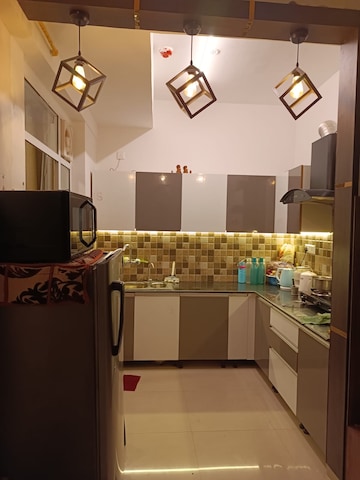 Kitchen in 2 BHK Apartment at Prateek Grand City, Siddharth Vihar – for Rent