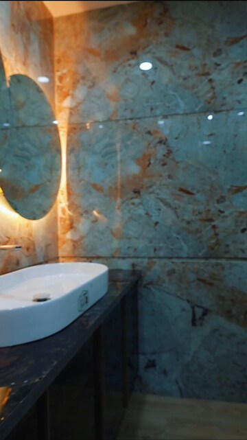 Bathroom in 4 BHK Builder Floor at Ansal Sushant Lok I, Sector 43 – for Rent
