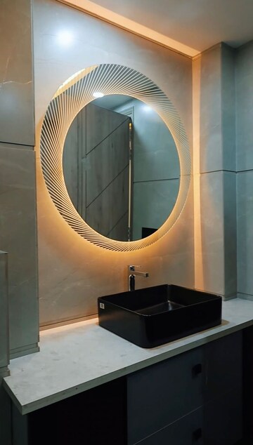 Bathroom in 4 BHK Builder Floor at Ansal Sushant Lok I, Sector 43 – for Rent