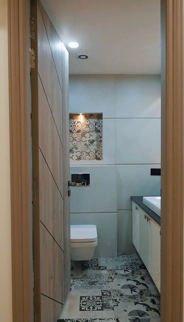 Kitchen in 4 BHK Builder Floor at Ansal Sushant Lok I, Sector 43 – for Rent