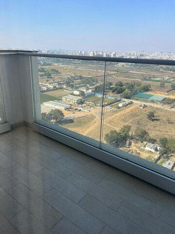 Balcony in 3 BHK Apartment at Emaar Digi Homes, Sector 62 – for Rent
