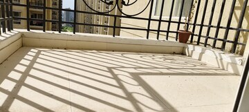 Balcony in 2.5 BHK Apartment at Prateek Grand City, Siddharth Vihar – for Rent