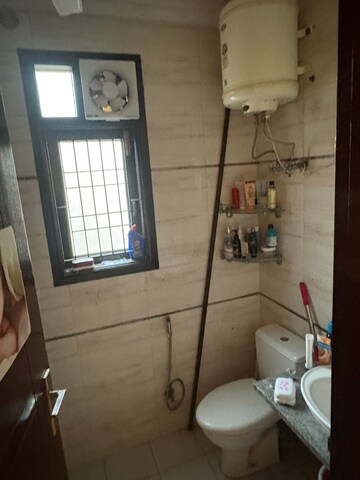 Bathroom in 2 BHK Builder Floor at Malviya Nagar – for Rent