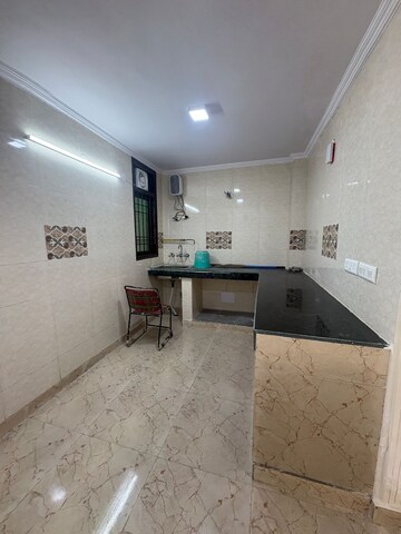 Kitchen in 2 BHK Builder Floor at Malviya Nagar – for Rent