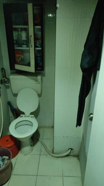 Bathroom in 1 BHK Apartment at Royal Palms Garden View, Goregaon East – for Rent