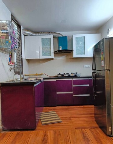 Kitchen in 1 BHK Builder Floor at Malviya Nagar – for Rent