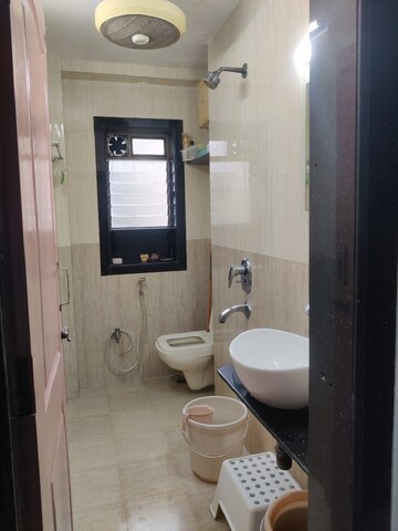 Bathroom in 1.5 BHK Apartment at Bandra West – for Rent