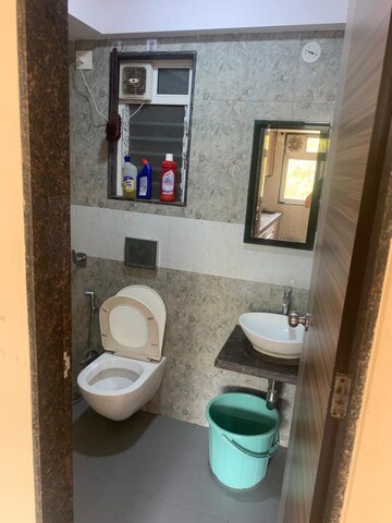 Bathroom in 1 BHK Apartment at Veena Senterio, Chembur – for Rent