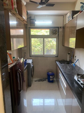 Living Room in 1 BHK Apartment at Veena Senterio, Chembur – for Rent