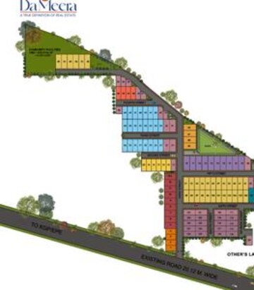  Plot – Exterior View View at Dameera City Plots, Sector 121 - for Sale