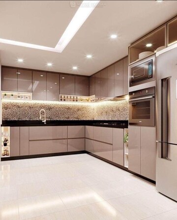 Kitchen in 1 BHK Builder Floor at Ansal Plaza Sector-23, Sector 23 – for Rent