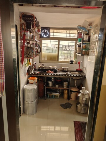 Kitchen in Studio Apartment at Dombivli West – for Rent