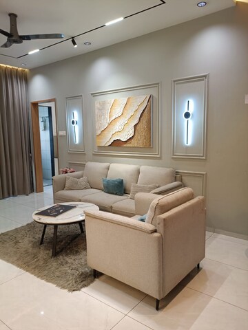 Living Room in 1 BHK Apartment at Phate Ivory Vista, Katraj – for Sale