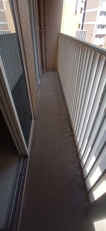 Balcony in 1 BHK Apartment at Akshar River Gate, Rasayani – for Rent