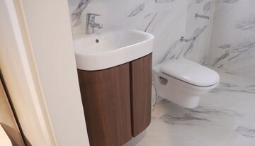 Bathroom in 3 BHK Builder Floor at Sunstar Floors, Sector 51 – for Rent