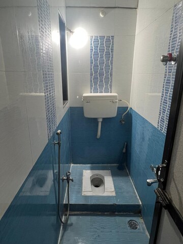 Bathroom in 1 BHK Apartment at Chhabhaiya Park CHS, Kapur Bawdi – for Rent