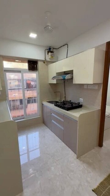 Kitchen in 1 BHK Apartment at Ajmera Valencia, Wadala West – for Rent