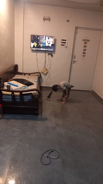 Living Room in 1 RK Apartment at Ghansoli – for Rent