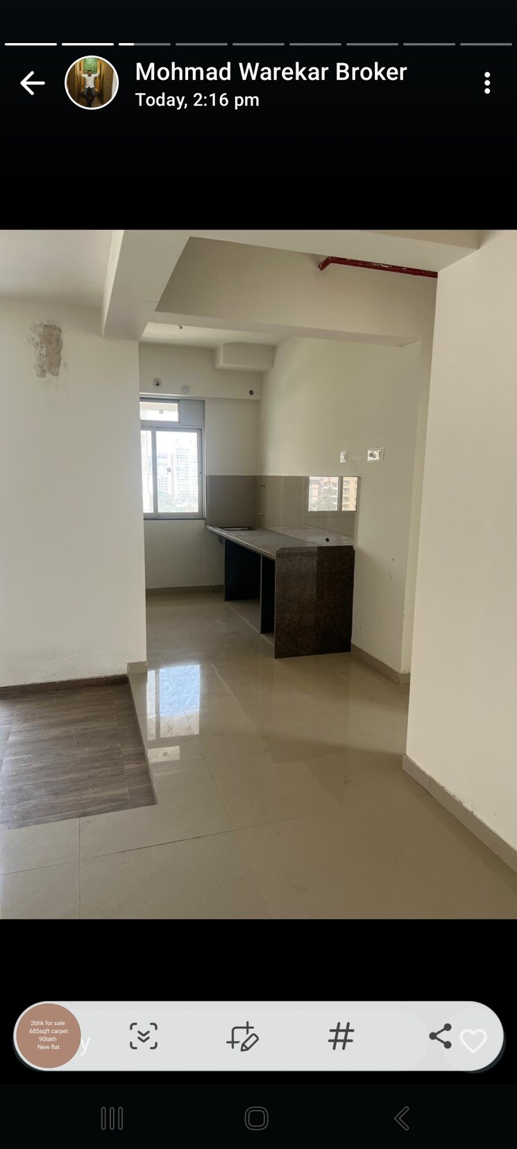 Kitchen, puraniks-tokyo-bay-phase-2 2 Bedroom 683 Sq.Ft. Apartment In Ghodbunder Road Thane 8246868